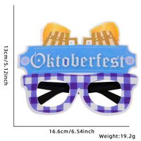 Oktoberfest Beer Letter Plastic Party Carnival Party Glasses sku image 12