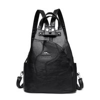 Anti-theft 17 Inch Solid Color Daily Women's Backpack main image 10