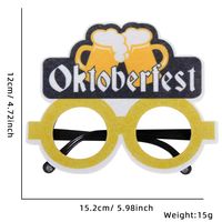 Oktoberfest Beer Letter Plastic Party Carnival Party Glasses sku image 18