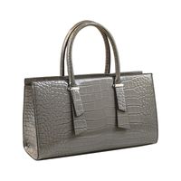 Women's Medium Pu Leather Solid Color Fashion Zipper Handbag main image 4