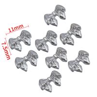 10 PCS/Package 6*4mm 7*4mm 9*10mm Alloy Butterfly Bow Knot Polished DIY Accessories sku image 5