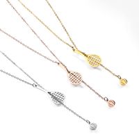 304 Stainless Steel 18K Gold Plated IG Style Classic Style Commute Plating Animal Heart Shape Feather Pendant Necklace main image 9