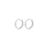 1 Piece Modern Style Casual Solid Color Plating Sterling Silver Silver Plated Earrings main image 5