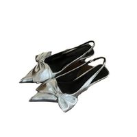 Women's Sexy Solid Color Bowknot Point Toe Mary Jane main image 2