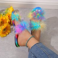 Women's Casual Colorful Round Toe Flat Slippers main image 3