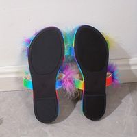 Women's Casual Colorful Round Toe Flat Slippers main image 4