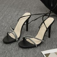 Women's Sexy Solid Color Point Toe High Heel Sandals sku image 2