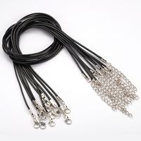 10 PCS/Package Pu Leather Solid Color Chain sku image 1