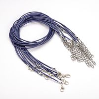 10 PCS/Package Pu Leather Solid Color Chain sku image 2