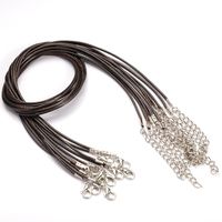 10 PCS/Package Pu Leather Solid Color Chain sku image 3