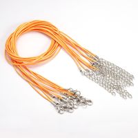 10 PCS/Package Pu Leather Solid Color Chain sku image 7