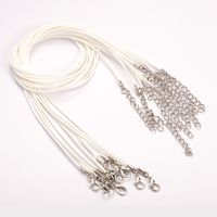 10 PCS/Package Pu Leather Solid Color Chain sku image 8