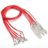 10 PCS/Package Pu Leather Solid Color Chain sku image 9
