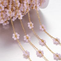 1 Piece Stainless Steel Flower Chain main image 1