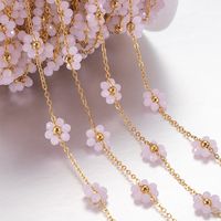 1 Piece Stainless Steel Flower Chain main image 6