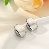 1 Pair Simple Style Classic Style Solid Color Plating Copper Ear Studs sku image 4