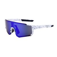 One-piece Bicycle Sunglasses Men Wholesale Colorful Outdoor Sports Cycling Sunglasses sku image 5