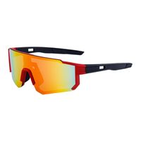 One-piece Bicycle Sunglasses Men Wholesale Colorful Outdoor Sports Cycling Sunglasses sku image 8
