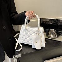 Women's Medium Pu Leather Solid Color Classic Style Zipper Bag Sets Crossbody Bag main image 1