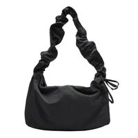 Women's Medium Nylon Solid Color Basic Square Zipper Shoulder Bag main image 10