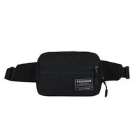 Women's Solid Color Oxford Cloth Zipper Fanny Pack main image 2