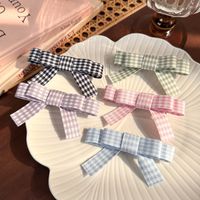 Women's Simple Style Classic Style Bow Knot Alloy Cloth Braid Hair Clip main image 2