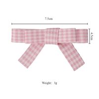 Women's Simple Style Classic Style Bow Knot Alloy Cloth Braid Hair Clip main image 3