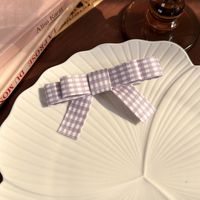 Women's Simple Style Classic Style Bow Knot Alloy Cloth Braid Hair Clip sku image 2