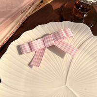 Women's Simple Style Classic Style Bow Knot Alloy Cloth Braid Hair Clip sku image 1