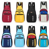 Unisex Sports Color Block Solid Color Oxford Cloth Waist Bags main image 2