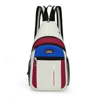 Unisex Sports Color Block Solid Color Oxford Cloth Waist Bags sku image 6