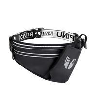 Unisex Solid Color Pu Leather Zipper Fanny Pack main image 3