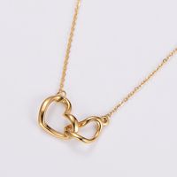 304 Stainless Steel Casual Simple Style Bow Knot Pendant Necklace main image 5