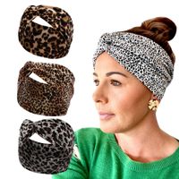 Women's Simple Style Classic Style Waves Cloth Printing Hair Band main image 6