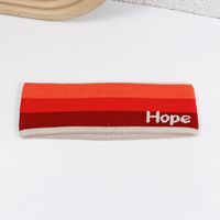 Unisex Simple Style Classic Style Letter Polyester Embroidery Hair Band sku image 2