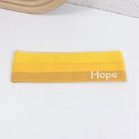 Unisex Simple Style Classic Style Letter Polyester Embroidery Hair Band sku image 7