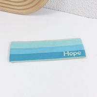 Unisex Simple Style Classic Style Letter Polyester Embroidery Hair Band sku image 6