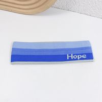 Unisex Simple Style Classic Style Letter Polyester Embroidery Hair Band sku image 3