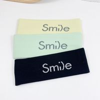 Women's Simple Style Classic Style Letter Polyester Embroidery Hair Band main image 3