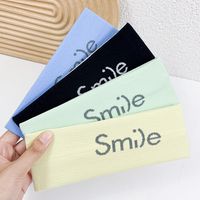 Women's Simple Style Classic Style Letter Polyester Embroidery Hair Band main image 4