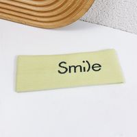 Women's Simple Style Classic Style Letter Polyester Embroidery Hair Band sku image 2