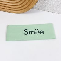 Women's Simple Style Classic Style Letter Polyester Embroidery Hair Band sku image 4