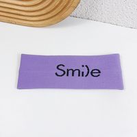 Women's Simple Style Classic Style Letter Polyester Embroidery Hair Band sku image 3