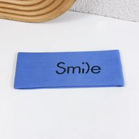 Women's Simple Style Classic Style Letter Polyester Embroidery Hair Band sku image 7
