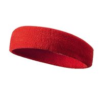 Unisex Sports Solid Color Cotton Hair Band sku image 2