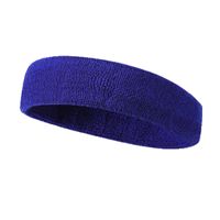 Unisex Sports Solid Color Cotton Hair Band sku image 4