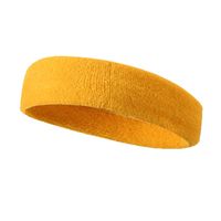 Unisex Sports Solid Color Cotton Hair Band sku image 5