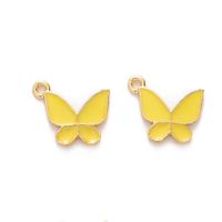 10 Pieces 2MM Alloy Butterfly Pendant main image 5