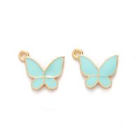 10 Pieces 2MM Alloy Butterfly Pendant sku image 5