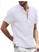 Men's Solid Color Polo Shirt Men's Clothing main image 2